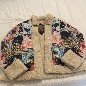 Gorgeous Johnny was Sherpa jacket size medium